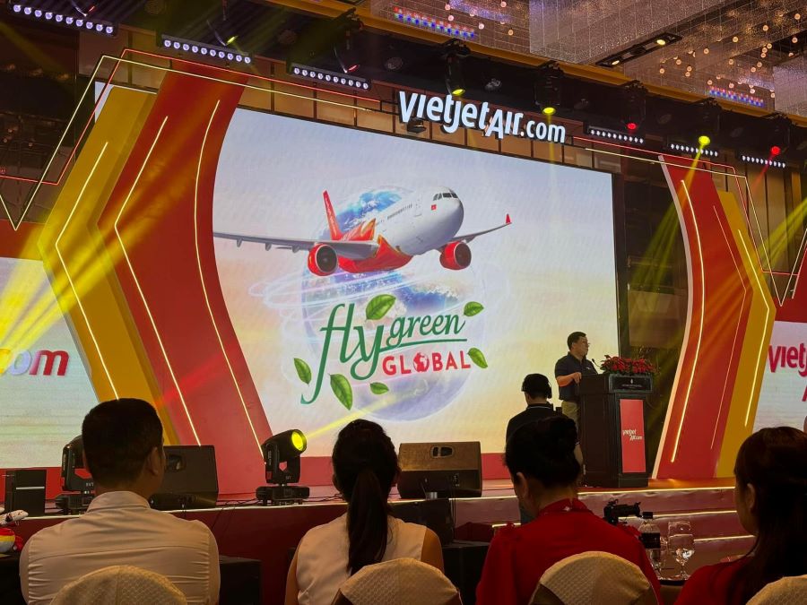 Đại diện của Vietjet Air đã có đôi lời chia sẻ tại buổi “Hội Nghị Triển Khai Kế Hoạch 2024” của hãng 