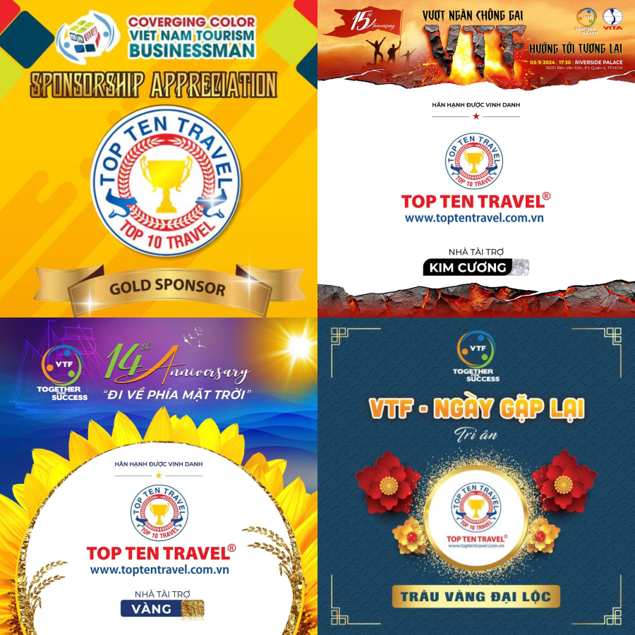 Top Ten Travel luôn mong muốn được đóng góp 1 phần sức lực, giúp xây dựng và phát triển Hiệp Hội ngày càng lớn mạnh hơn nữa