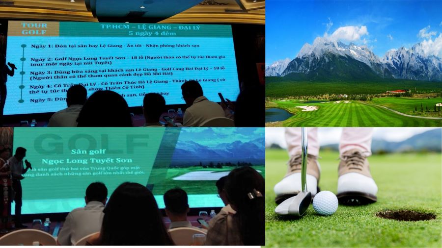 Tour Lệ Giang khám phá sân golf “Ngọc Long Tuyết Sơn” là một hành trình hoàn toàn mới dành cho những người đam mê thể thao