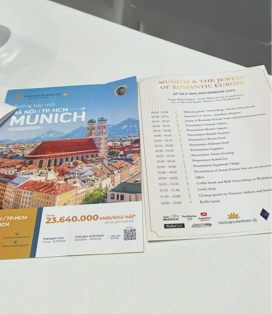 Top Ten Travel là một trong những đối tác chiến lược của Vietnam Airlines