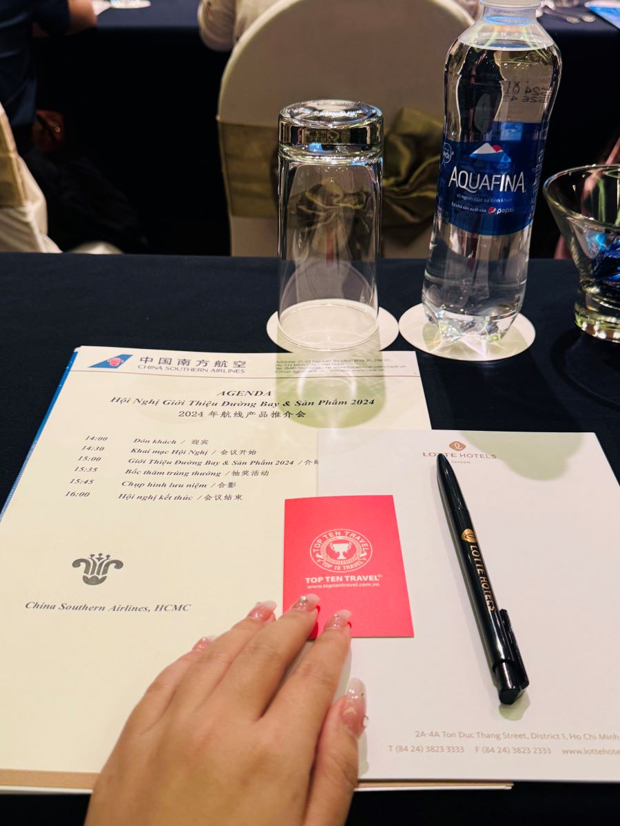 Top Ten Travel là một trong những đối tác chiến lược của China Southern Airlines