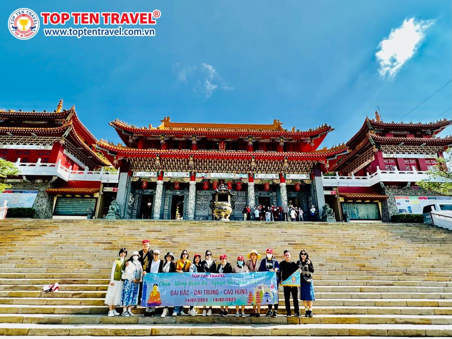 Đoàn khách Top Ten Travel tham quan, khám phá Đài Loan