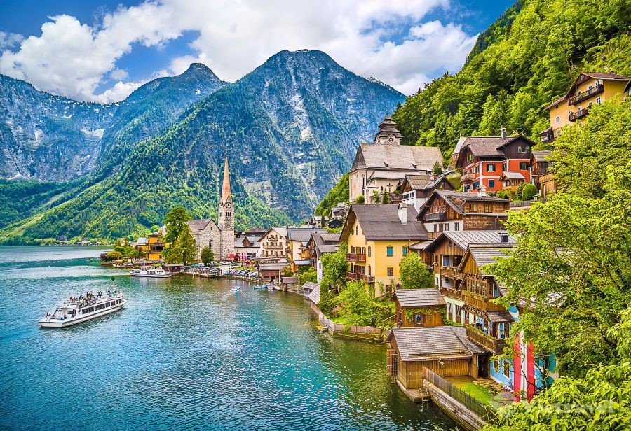 Thị trấn Hallstatt xinh đẹp của nước Áo
