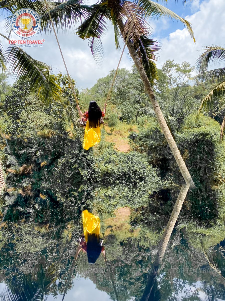 Bali Swing là một trò chơi đu dây cực kỳ thú vị 