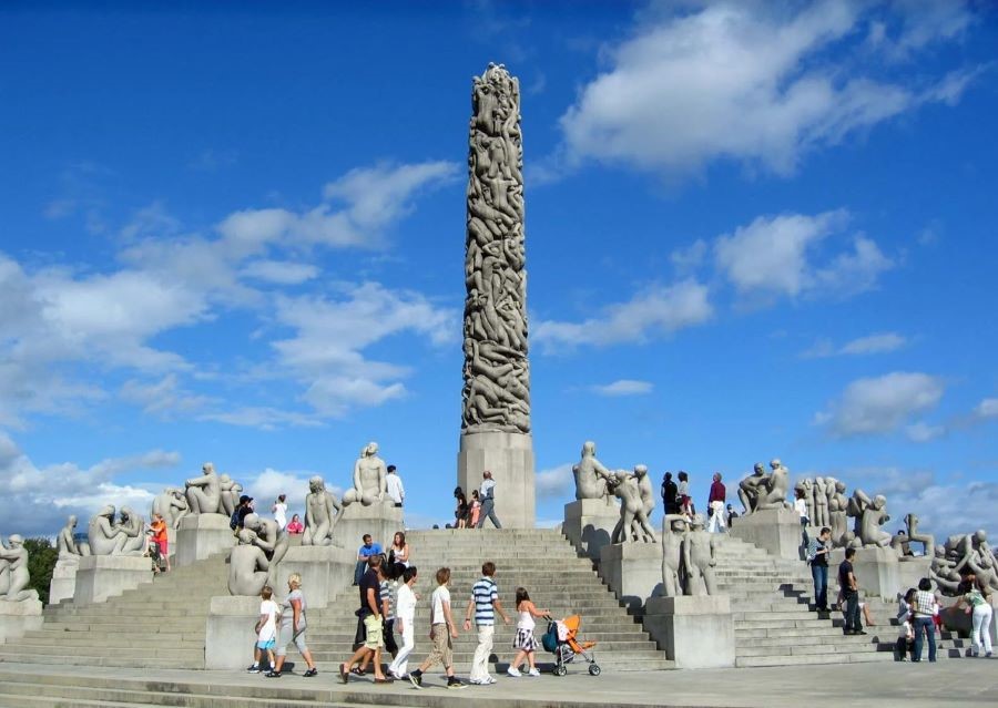Công viên điêu khắc Vigeland độc đáo tại Na Uy