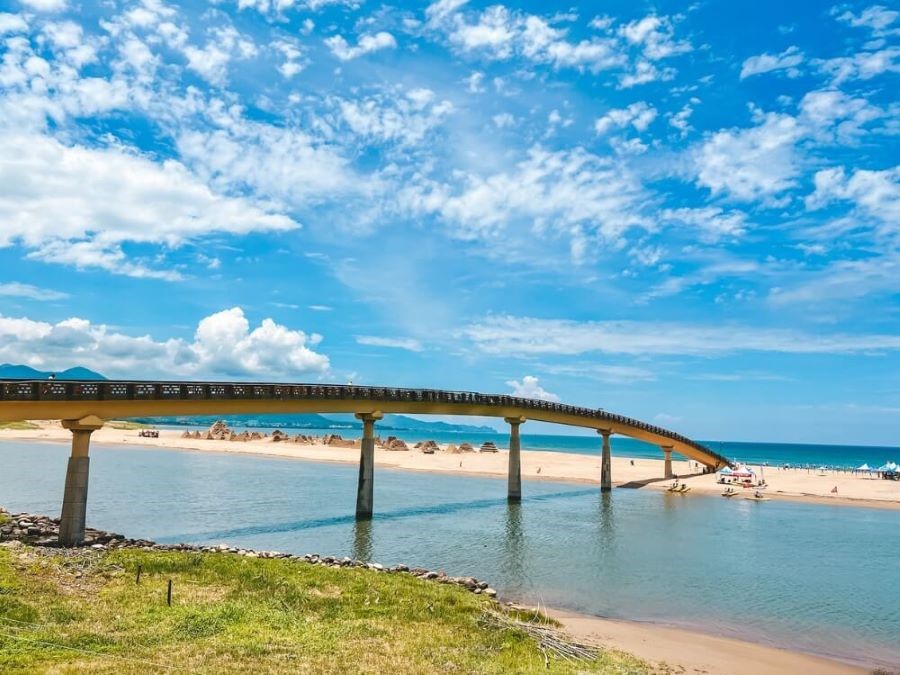 Fulong được bình chọn là bãi biển đẹp nhất ở quốc đảo Đài Loan