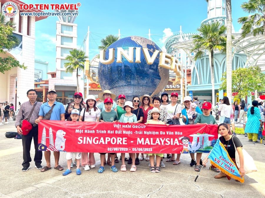 Tour du lịch 1 hành trình khám phá 2 quốc gia tại Top Ten travel