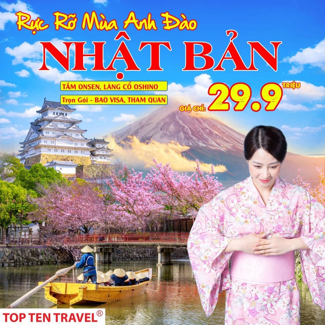Du lịch nước ngoài dịp lễ 30/04 - 1/5 Top Ten Travel