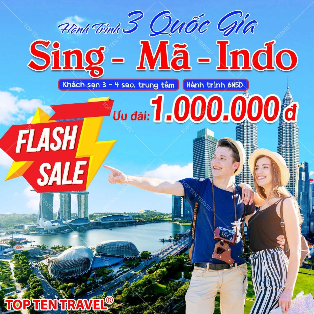 Du lịch nước ngoài dịp lễ 30/04 - 1/5 Top Ten Travel