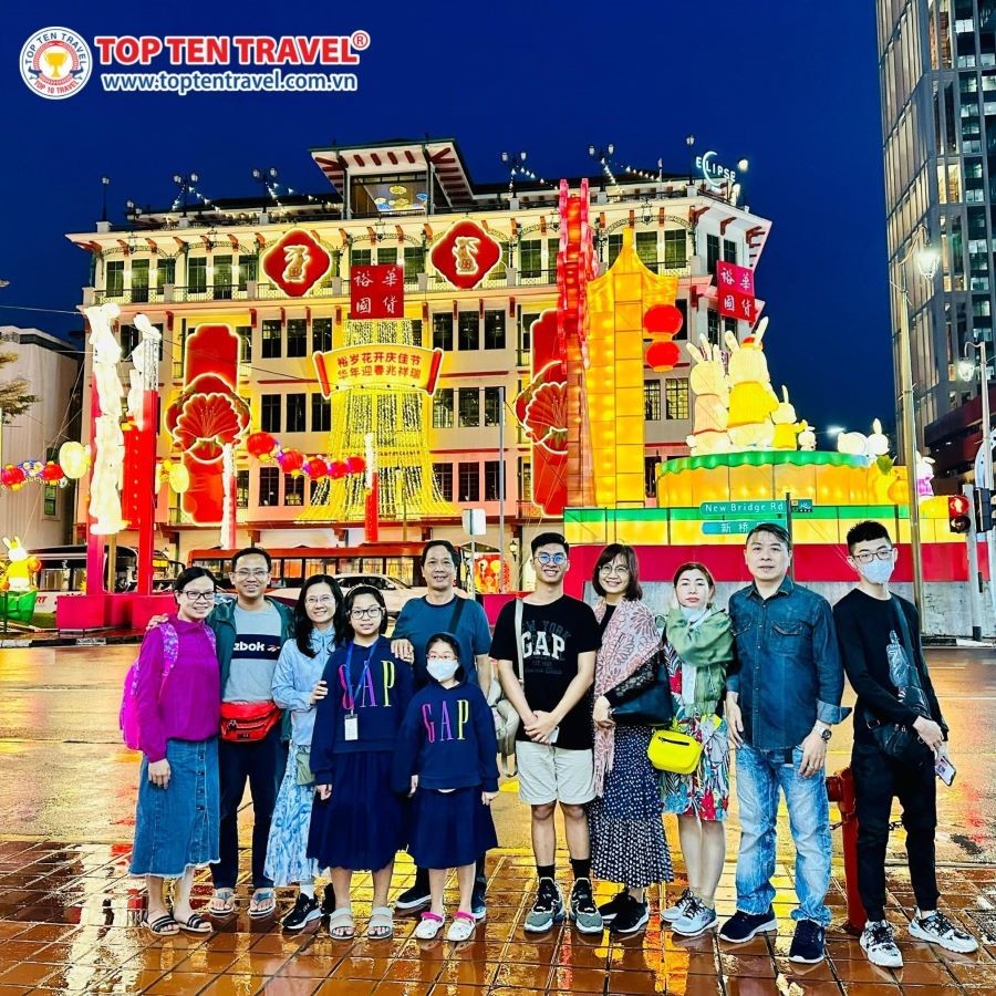 Những ngôi nhà mang phong cách Trung Hoa nằm giữa lòng Singapore