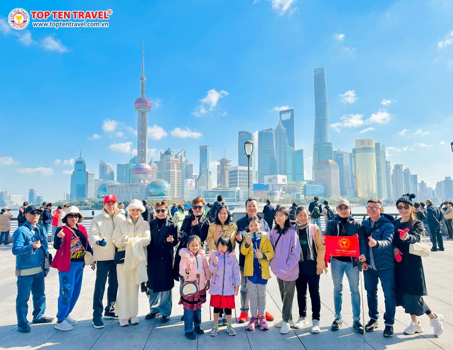 Đoàn khám phá Thượng Hải, 1 trong 4 địa điểm chính của tour