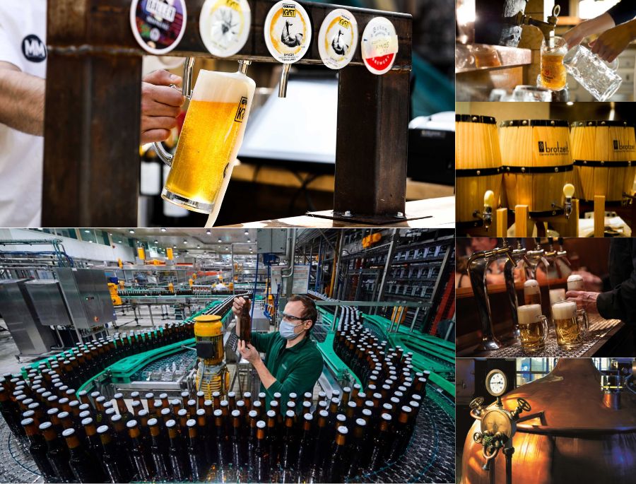 Bia Đức được sản xuất với quy trình vô cùng nghiêm ngặt, nhằm tạo ra những sản phẩm chất lượng nhất