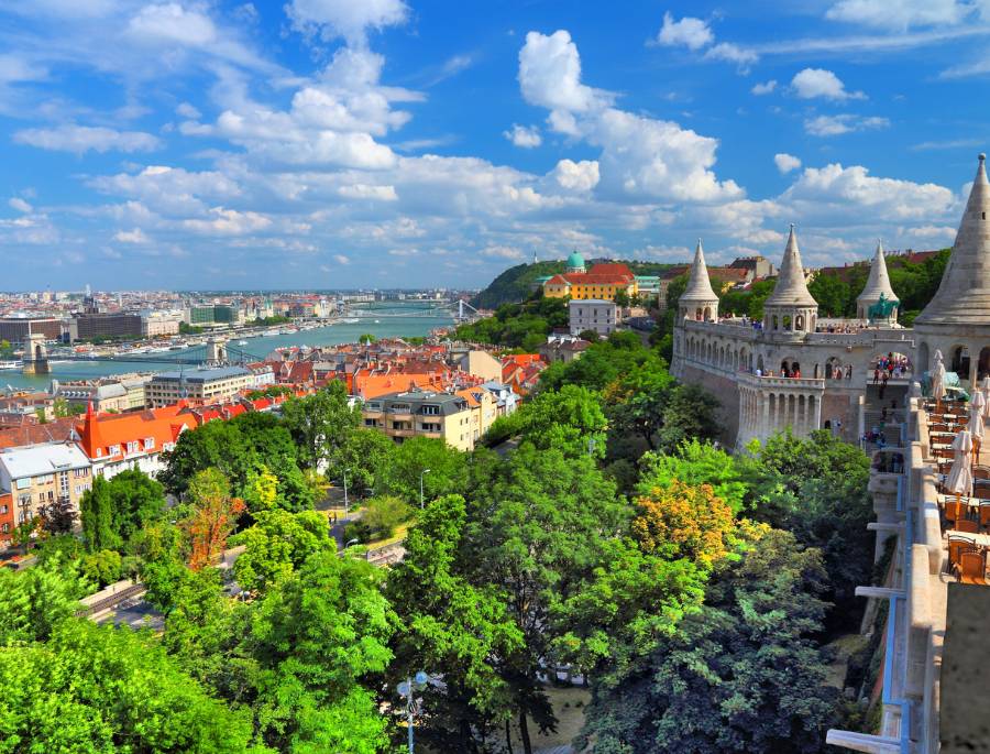 Khung cảnh thiên nhiên tươi đẹp của thành phố Helsinki