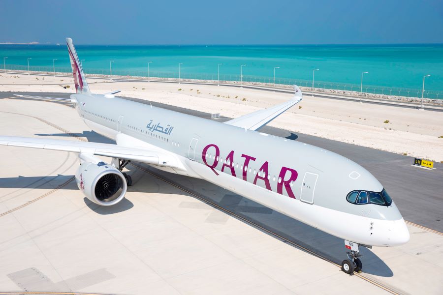 Máy bay Qatar Airways có kích thước lớn, đảm bảo an toàn về kỹ thuật