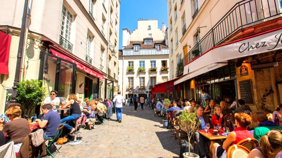 Le Marais ngày nay đã trở thành điểm đến vô cùng thời thượng của kinh đô ánh sáng