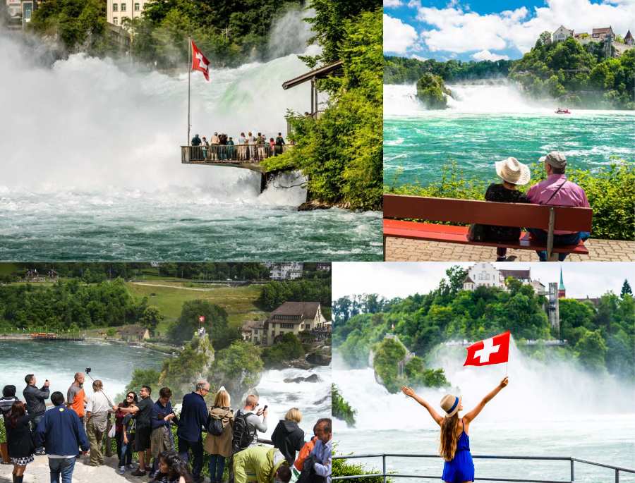 Các hoạt động hấp dẫn tại thác Rhine