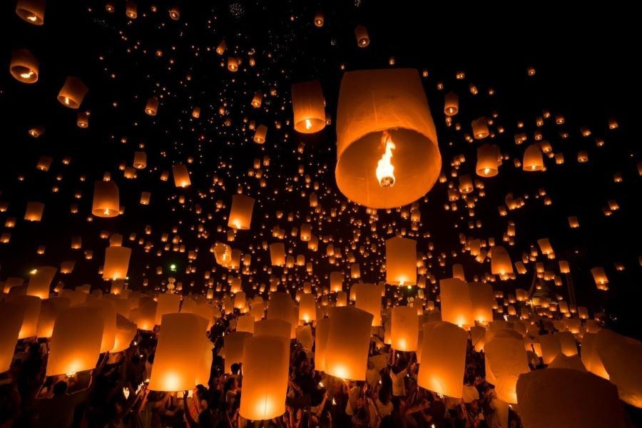 Choáng ngợp với lễ hội thả thiên đăng tại Đài Loan