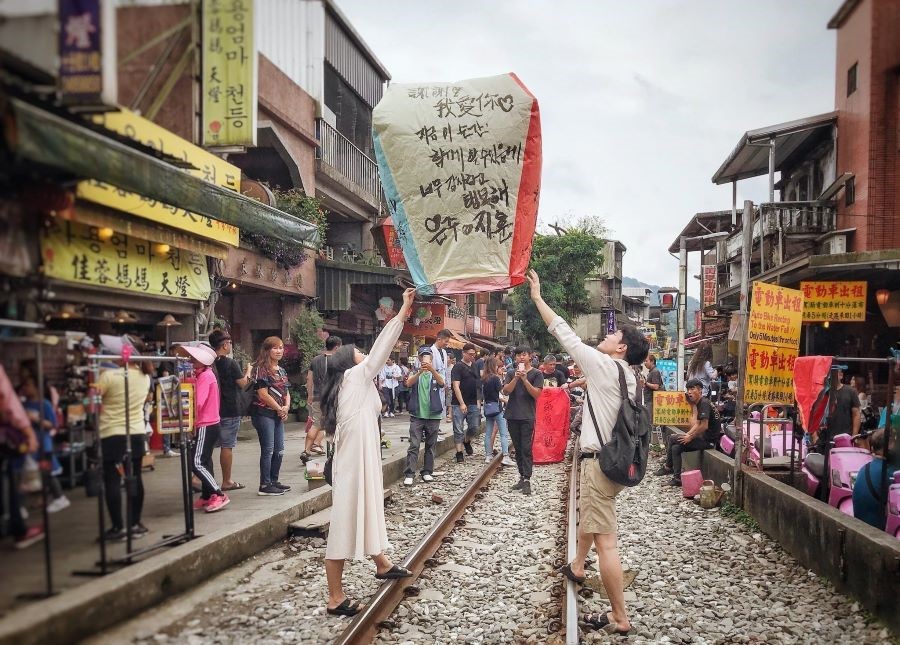 Những khoảnh khắc ấn tượng tại lễ hội Đài Loan