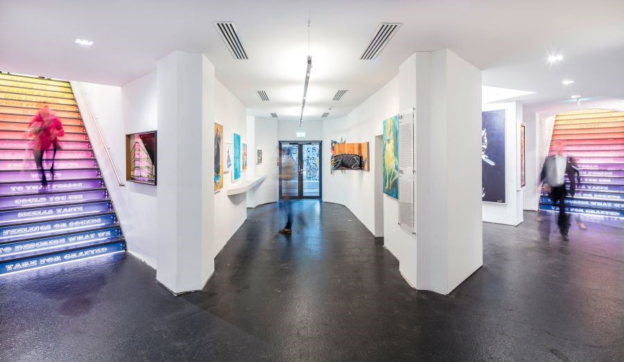 Bên trong bảo tàng sở hữu kiến trúc độc đáo