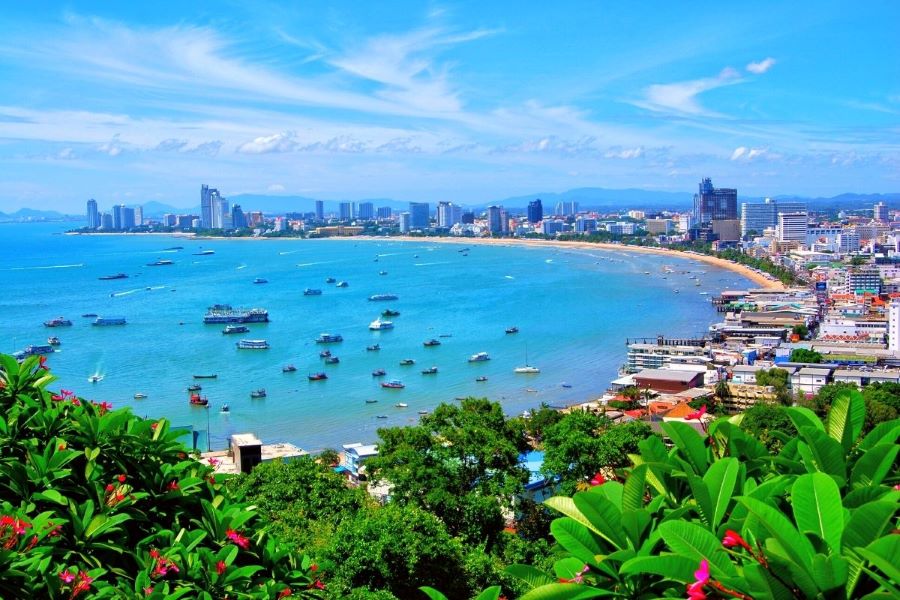 Thành phố biển Pattaya Thái Lan