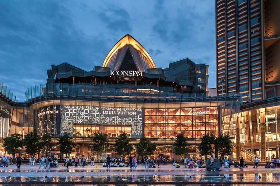 Toàn cảnh trung tâm thương mại Icon Siam