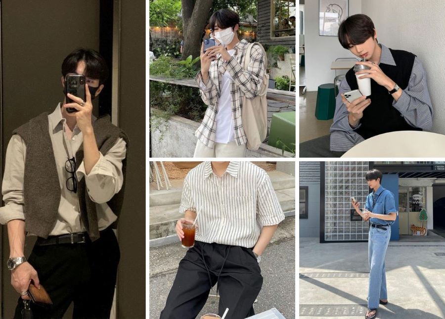 Một số những outfit trẻ trung năng động dành cho nam giới