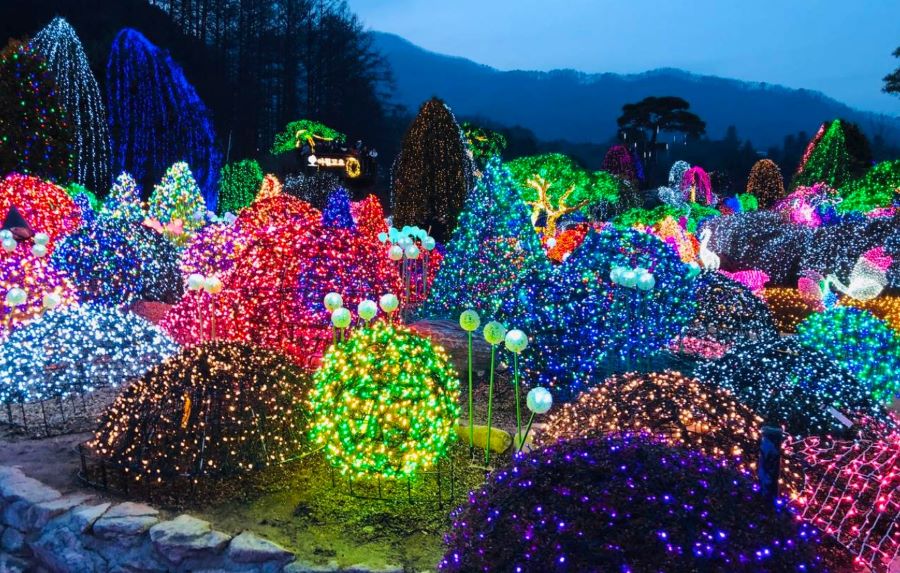 Lễ hội Ánh sáng lớn nhất và độc đáo nhất mùa đông diễn ra tại Morning Calm