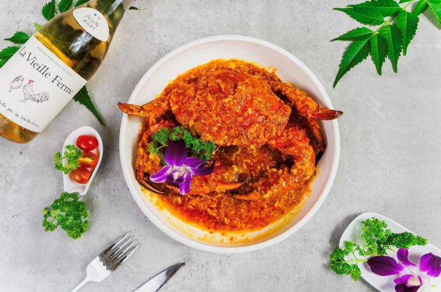 Cua sốt ớt Singapore - Một trong những món ăn nổi tiếng tại quốc đảo sư tử