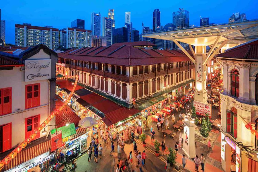 Khám phá khu Chinatown tại Singapore