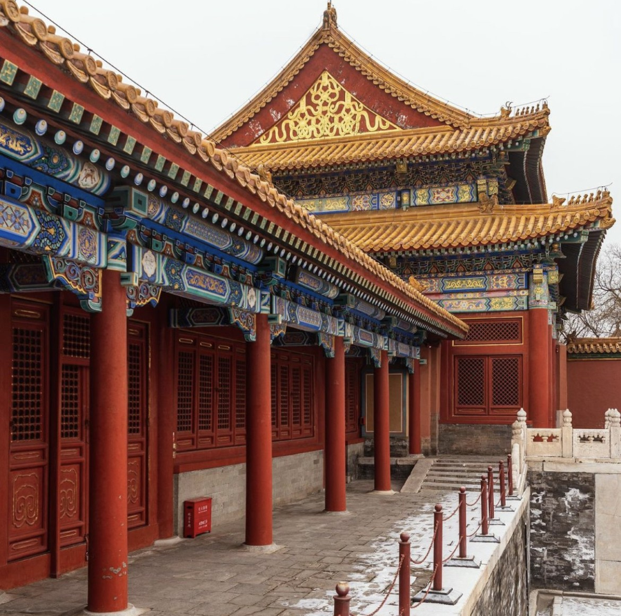 Cung Càn Thanh là một trong ba cung điện ở phía sau khi nội điện