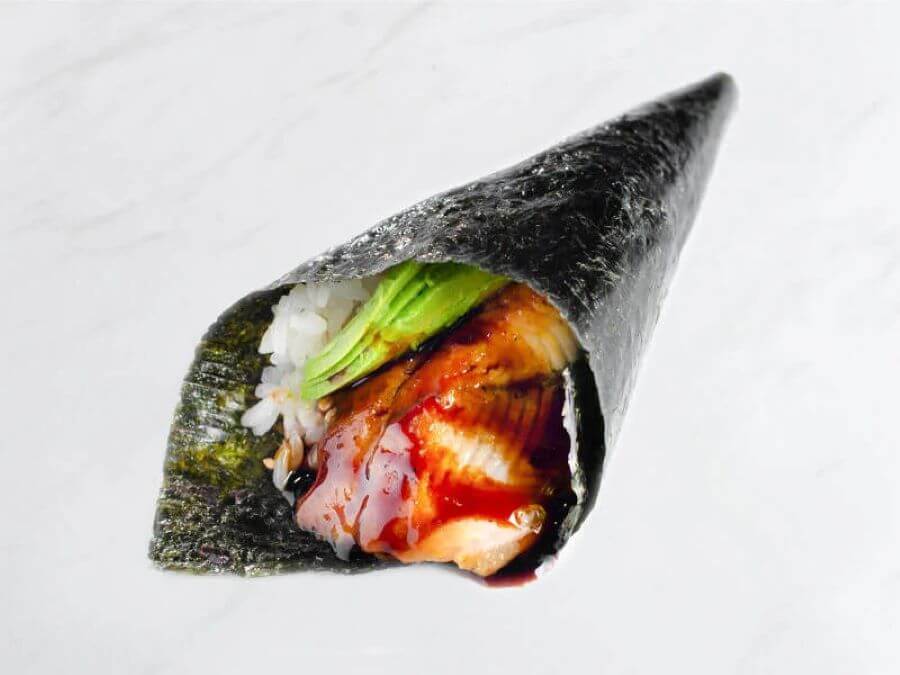 Unagi handroll là một món ăn phổ biến trong ẩm thực Nhật Bản với nguyên liệu không thể thiếu là Unagi