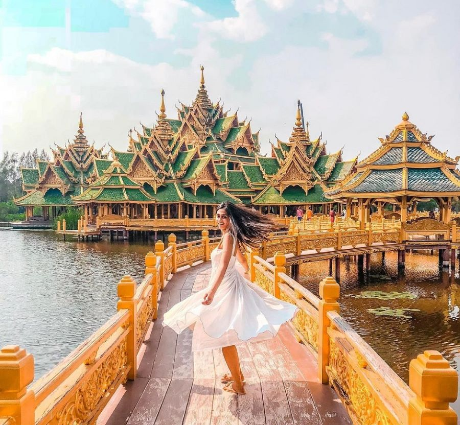 Đến Thái Lan du lịch, đừng quên ghé thăm thành cổ Muang Boran cổ kính bạn nhé!