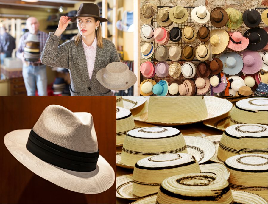 Những chiếc mũ Akubra được bày bán ở nhiều nơi trên nước Úc với giá thành vô cùng phải chăng