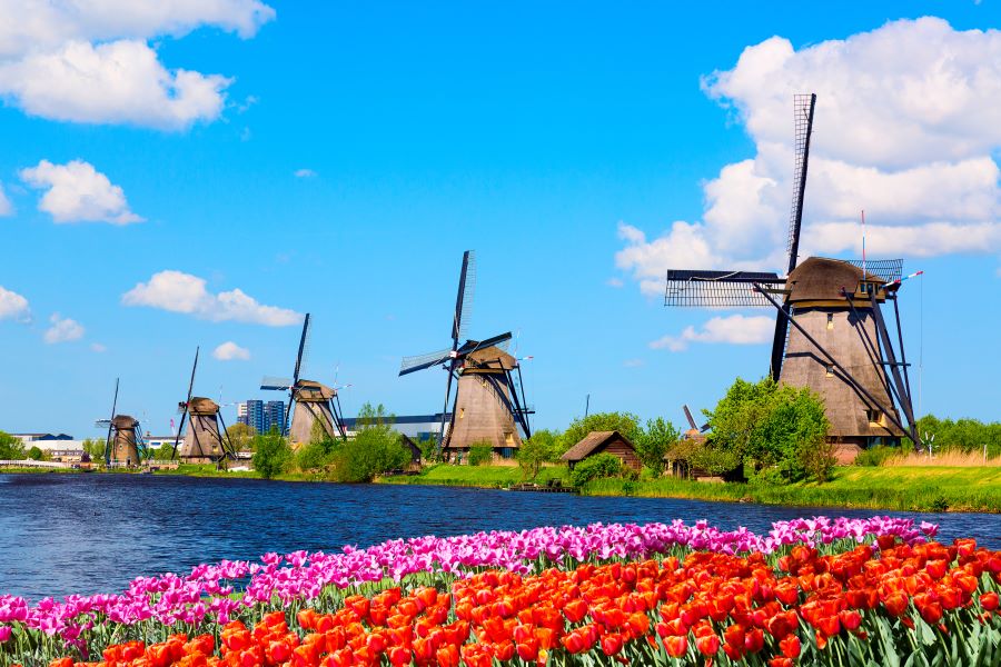Ngôi Làng cối xay gió Zaanse Schans