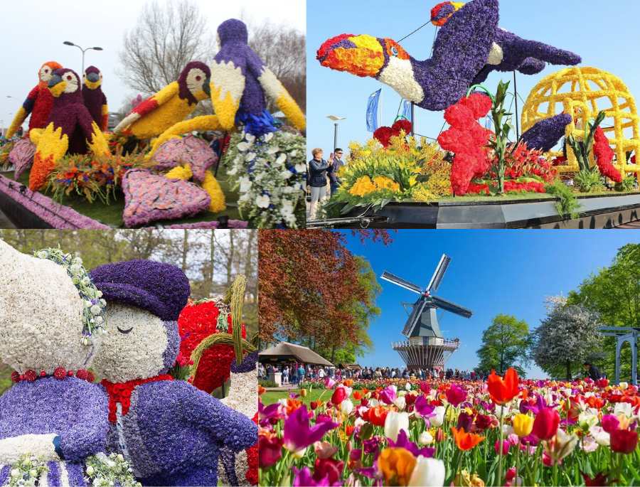 lễ hội hoa Keukenhof sở hữu rất nhiều các biểu tượng xinh xắn