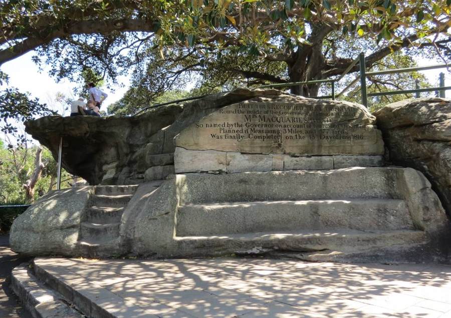 Ghế Đá Của Bà Macquarie