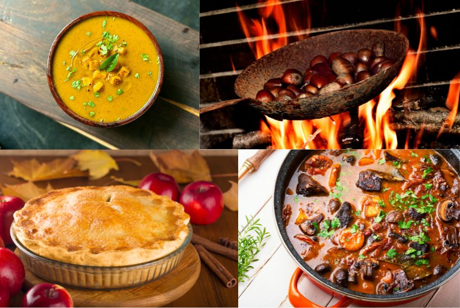 Một số các đặc trưng ẩm thực nổi tiếng vào mùa thu tại Châu Âu