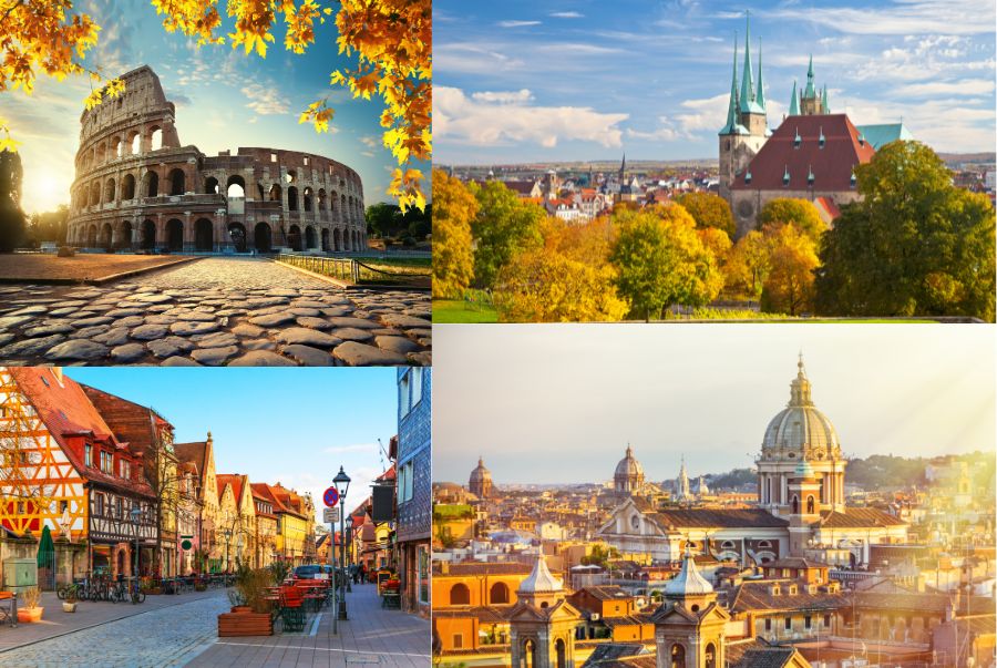 Vẻ đẹp mỗi khi mùa thu về tại các quốc gia Châu Âu