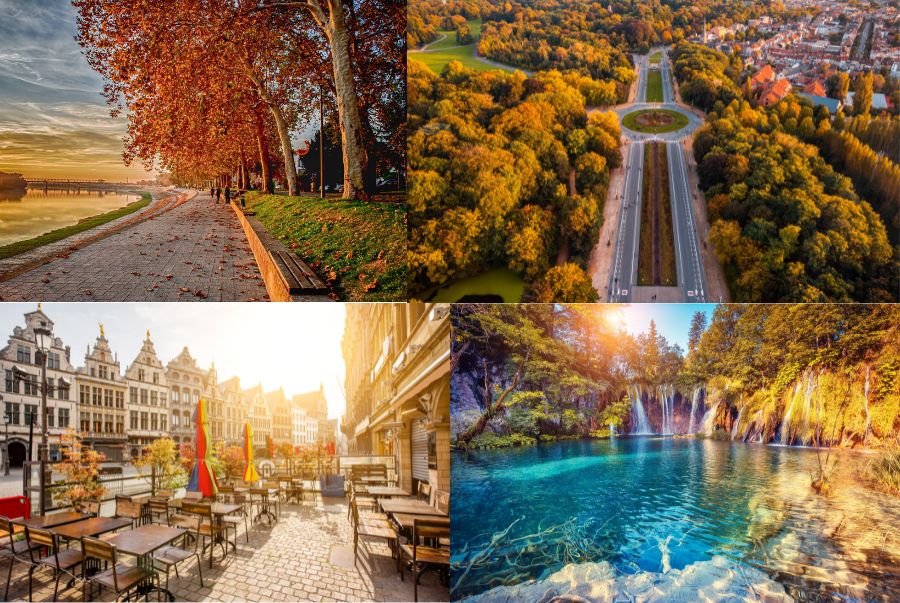 Mùa thu tại Châu Âu mang dáng dấp của một câu chuyện cổ tích