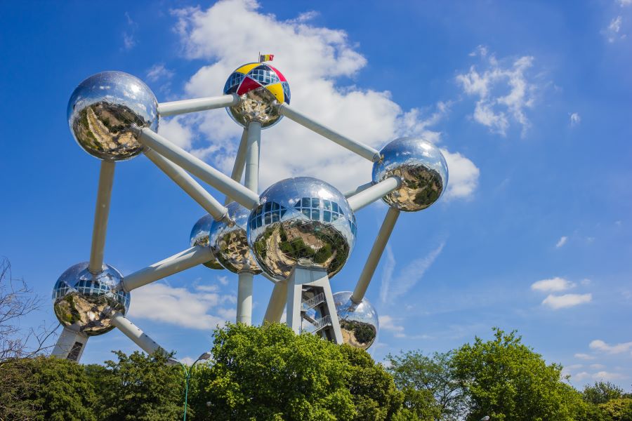 Công trình kiến trúc hiện đại Atomium 