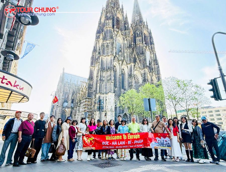 Tour du lịch Châu Âu của Top Ten Travel cam kết khởi hành đúng với lịch trình đã đề ra