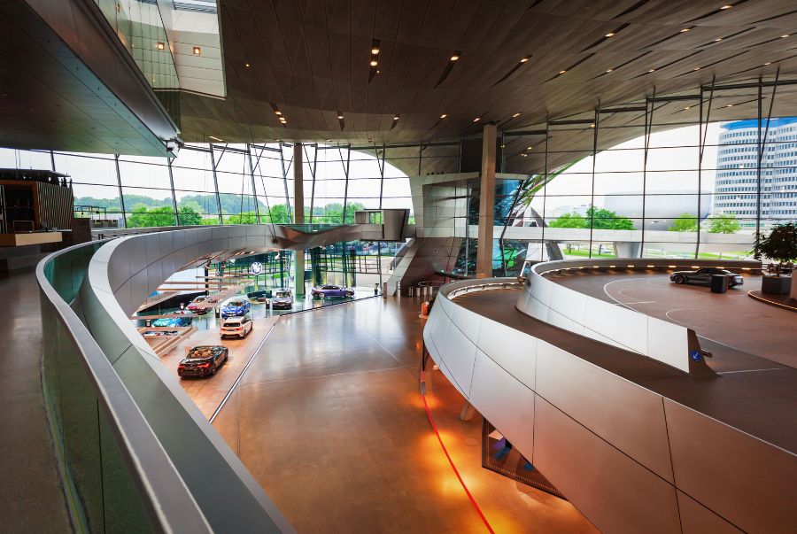 Trung tâm trưng bày của hãng xe BMW 