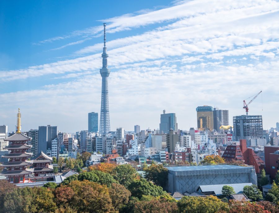 Tháp Tokyo Sky Tree 