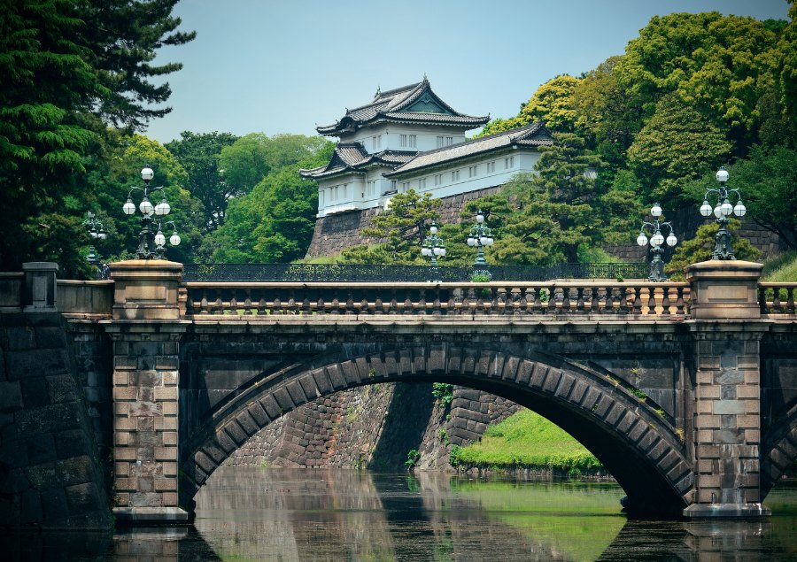 Imperial Place hoàng cung Tokyo 