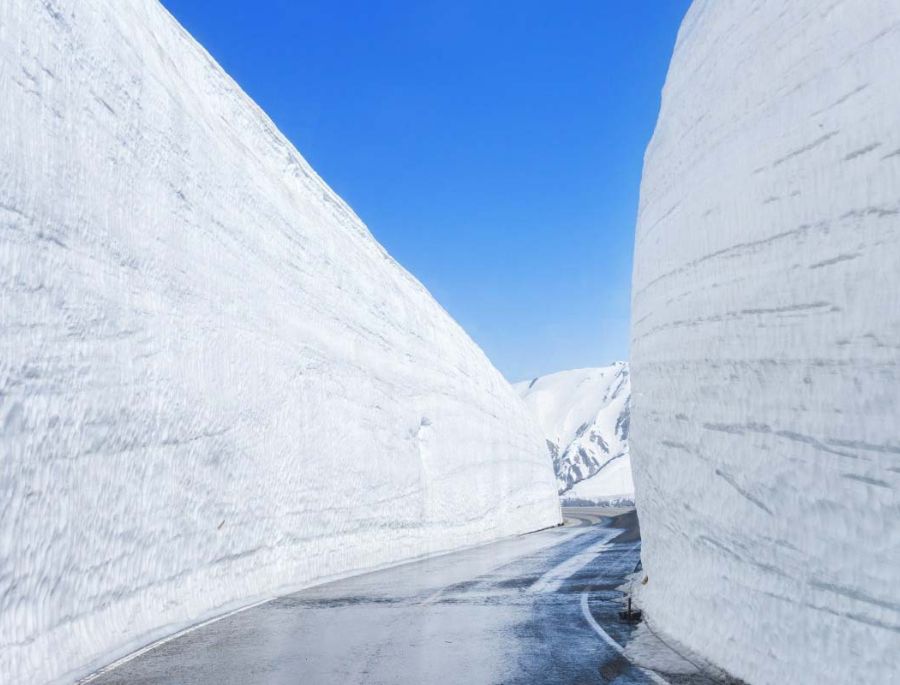 Cung đường tuyết Tateyama Kurobe Alpene