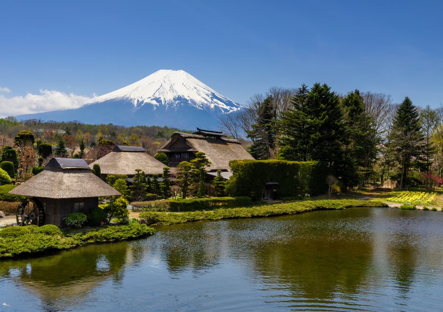 Làng cổ Oshino Hakkai 