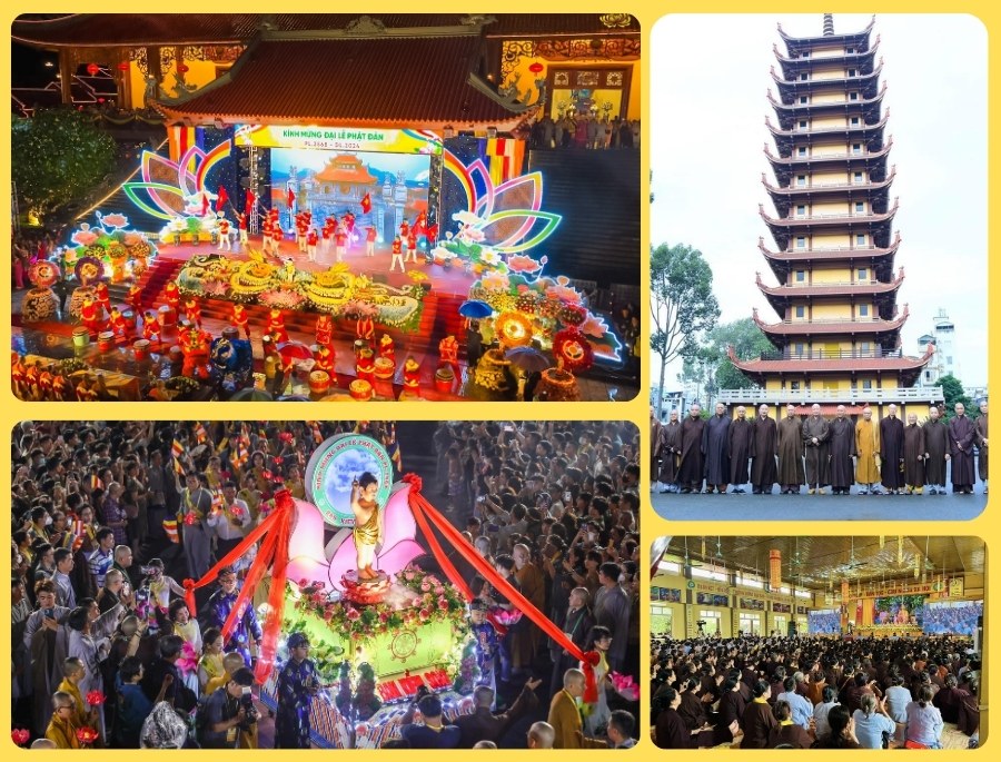 Lễ hội Vesak là một trong những lễ hội lớn nhất năm của Giáo Hội Phật Giáo