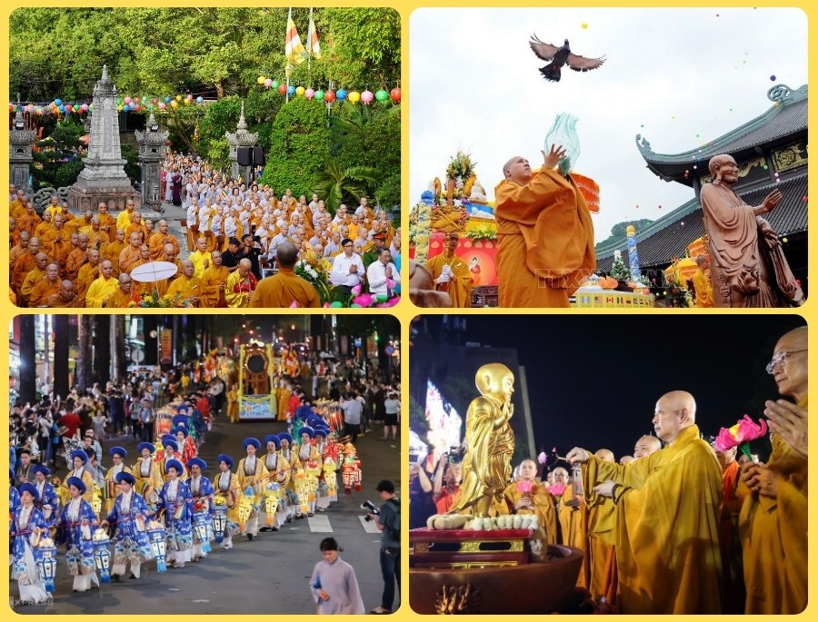 Một số các hoạt động nổi bật trong lễ hội Vesak