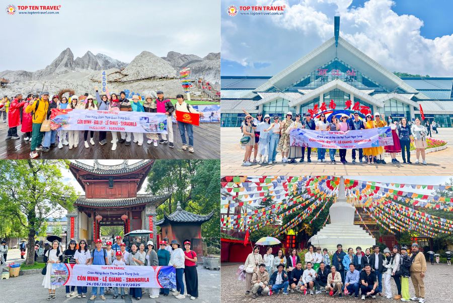 Tour du lịch trọn gói của Top Ten Travel mang đến cho du khách những trải nghiệm có một không hai