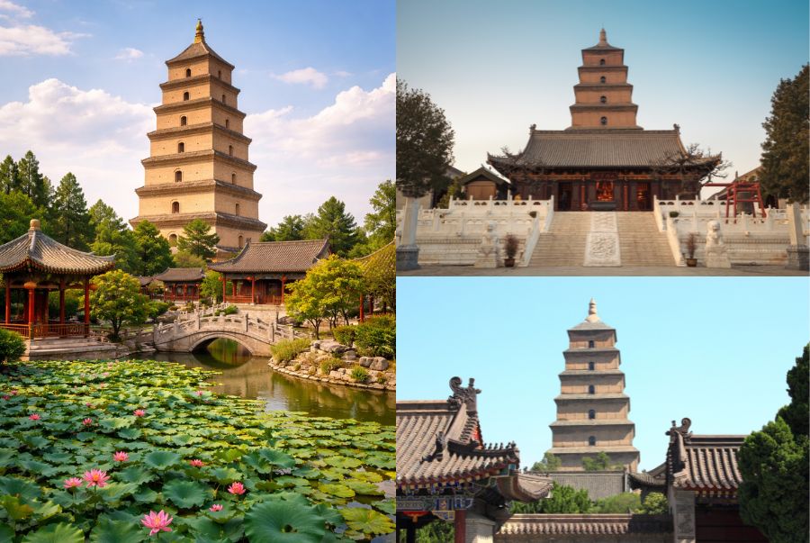 Tháp Đại Nhạn là công trình Phật giáo tiêu biểu của Tây An